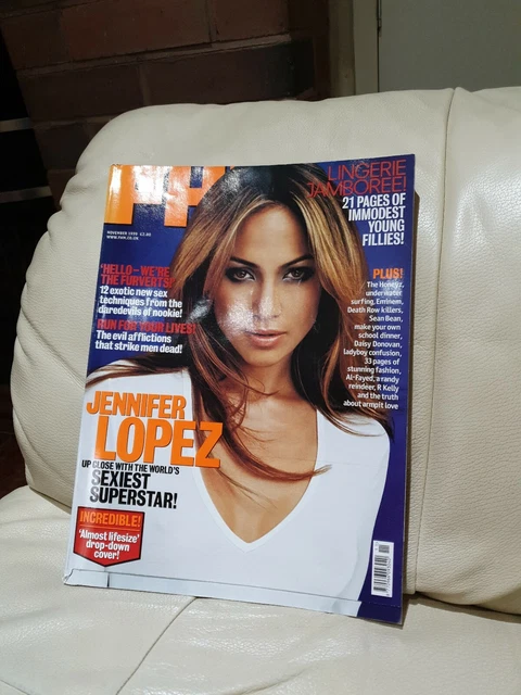 FHM MAGAZINE #118 - November 1999 - Jennifer Lopez Free Postage