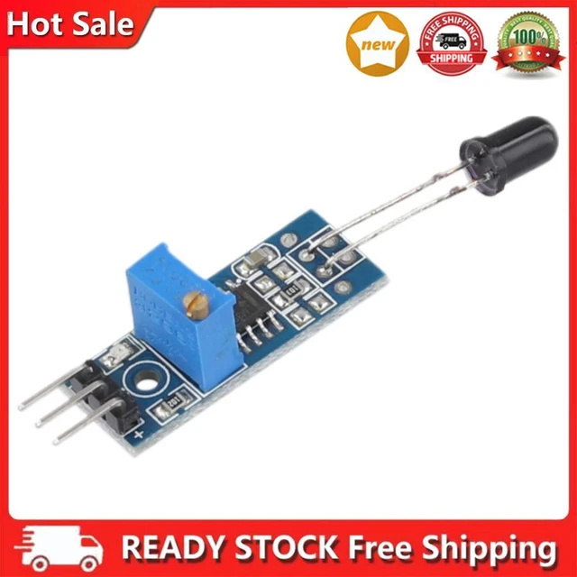 FIRE DETECTOR INFRARED Flame Detection Sensor Module 3 Wire for Arduino ... image.