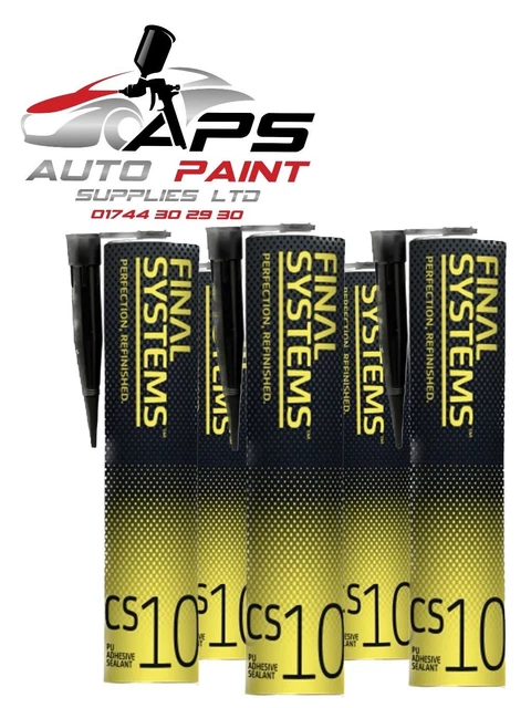 x5 Polyurethan PU Auto Karosserie Naht Versiegelung Kleber schwarz NICHT Upol Tigerseal