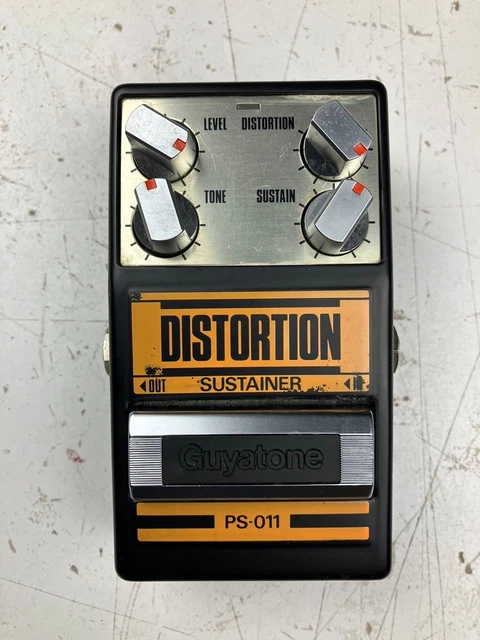 Guyatone PS-011 ディストーションペダル Guyatone DISTORTION SUSTAINER PS-011 - YouTube
