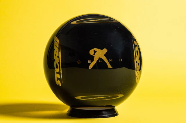 Storm CLEAR STORM BLACK/GOLD BELMO ボウリングボール Clear Storm