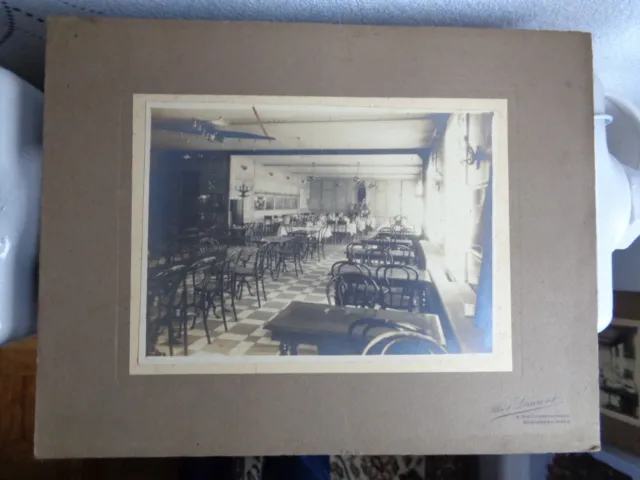 Ancienne Photo Restaurant De La Halle A  Boulogne Sur Mer N° 2