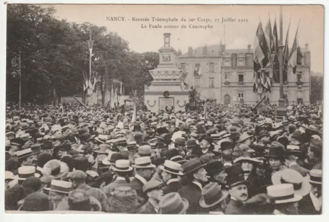 NANCY - CPA 54 - Military Life - Return of the 20th Army Corps July 1919 23