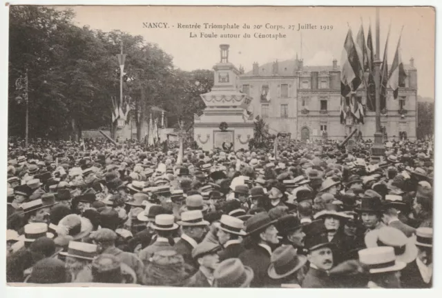 NANCY - CPA 54 - Vie Militaire - Rentrée du 20eme Corps d' Armée Juillet 1919 23