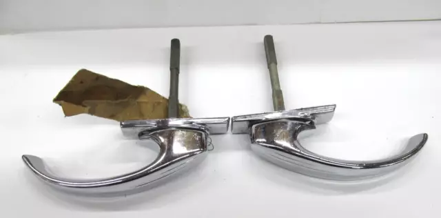 1942 Dodge Mopar Door Handle  Art Deco Rod Pair