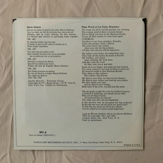 JOAN BAEZ Blessed Are... 1971 2xLP + Single - Vanguard VSD-6570/1 - VG+ 3