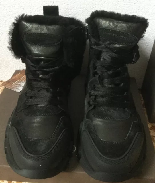 Hiver Boots With Natural Fourrure Kennel&schmenger Femme, Black, Eu 41 Bottines 3