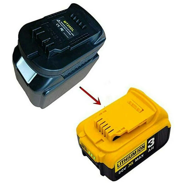 MAKITA 18V BATTERY Convert To DEWALT 20V MAX CORDLESS Power Tool