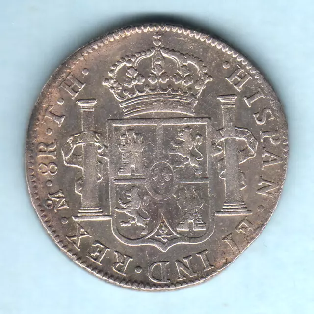 Mexico. 1808-MoTH 8 Reales.. gVF/aEF - Part Lustre