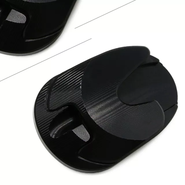 Foot Side Stand Bracket Extension Plate Pad For Honda PCX 160 2020 2021 Black