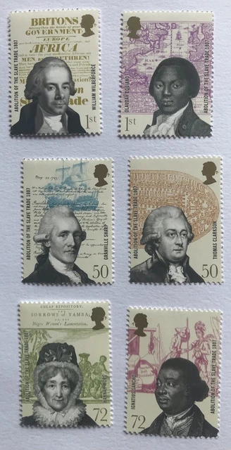 GB Stamps2007 Bicentenary of Aboliition of Slave Trade SG2728-3 S1506