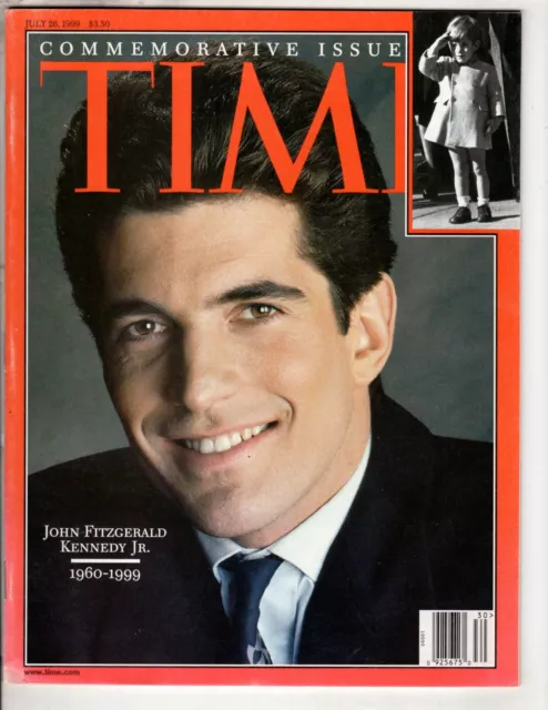 Time Revue Commémorative Question John F.Kennedy Jr Juillet 26, 1999