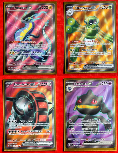 Pokemon LOT de 4 cartes FULL ART - Ecarlate & Violet SV1 - FR
