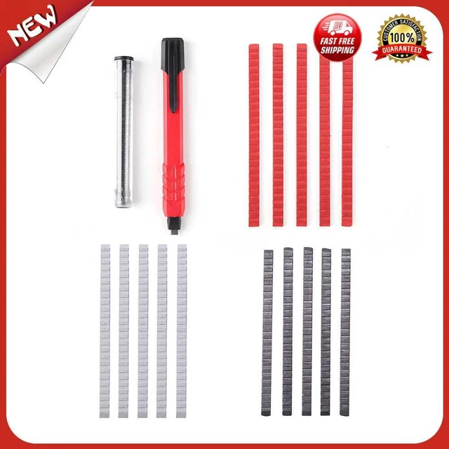 es Portable Solid Carpenter Pencil Woodworking Measuring Marking on Metal Wood P