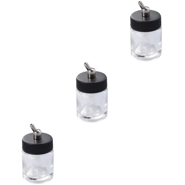 3 count 22cc bottiglie aerografo bottiglie aerografo con coperchio modello