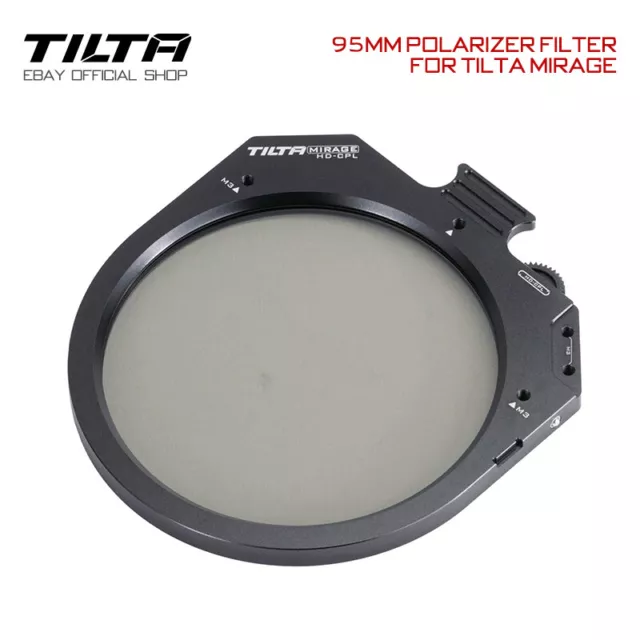Tilta 95mm Polarizer Filter PL+CPL Camera Accessories For Tilta Mirage Matte Box