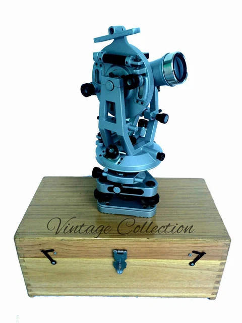Vernier Transit Teodolite Per Rilevamento, Costruzione, Strumento Surveyor