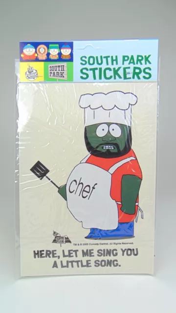 Stickers Autocollant 20Cm X 15Cm  South Park Comedy Central Vintage 2000 Le Chef