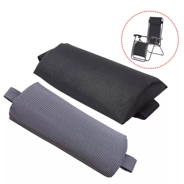 Recliner Headrest Pillow Folding Chair For Head Cushion Garden Beach Lounger Pad