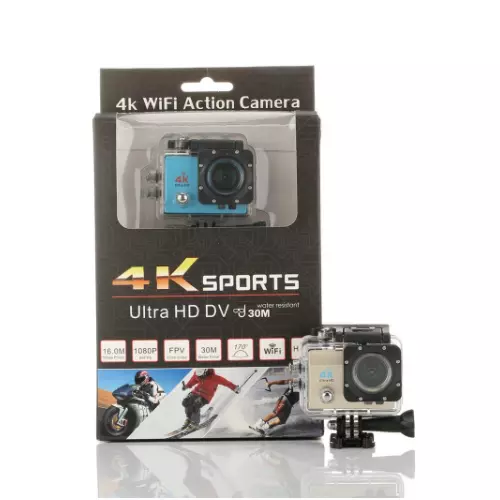 Pro Cam 4K Sport Action Wifi Dv Camera Ultra Hd 16Mp Videocamera Subacquea 30 Mt 3