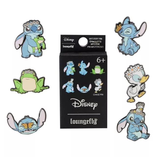 Disney Limited Loungefly Lilo & Stitch Springtime Mystery Pin/Anstecknadel