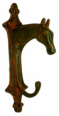 Red Horse Vintage Style Handmade Brass Key Cloth Towel Hanger Wall Mounted Hook