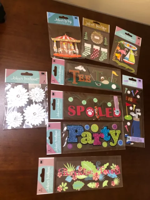 RARE Jolee's Boutique Scrapbooking Stickers Your Choice! NIP!