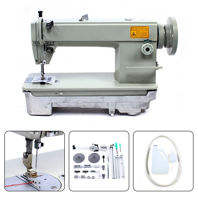 HEAVY DUTY LEATHER Fabrics Sewing Machine Industrial Leather Sewing