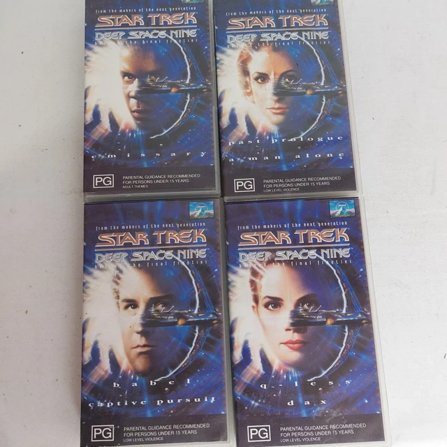 Star trek deep space nine vhs vintage vhs tapes volume 1 4 eur 21 14