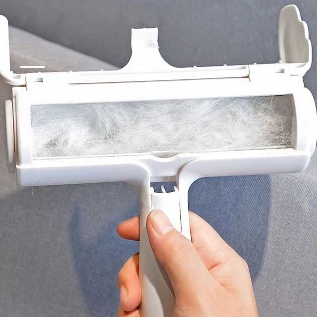 Pet Hair Lint Remover Reusable Dog Cat Hair Roller Cleaning Brush Sofa Clothes