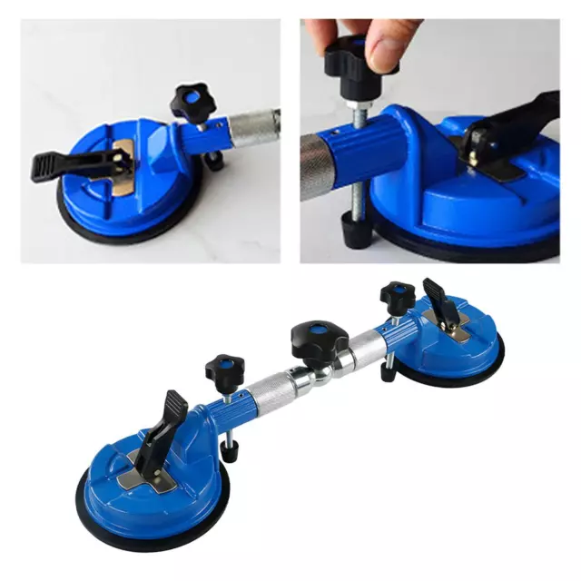 Granite Seam Setter Accessory 2 Suction Cups for Marble Tiles Flat Surfaces