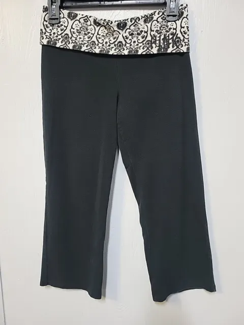 VICTORIA SECRET PINK Yoga Pants Womens Small Black Vintage Y2K Foldover  Waist $29.99 - PicClick