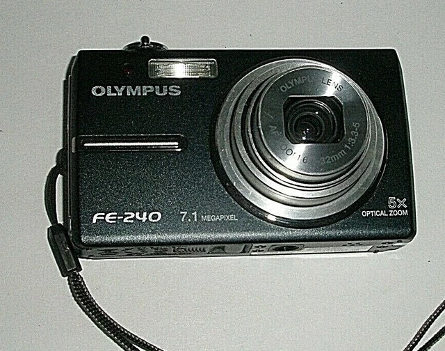 Olympus FE-240 Camera PARTS ONLY Please Read   CE #3