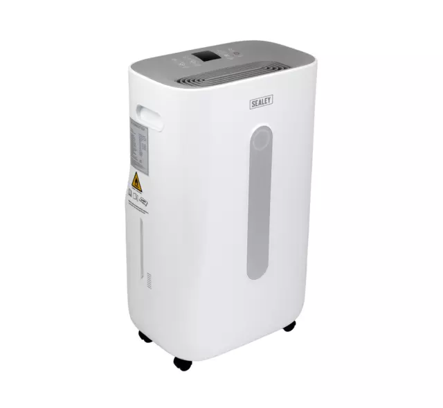 Sealey SDH20 230V Dehumidifier 20ltr Compact Portable Touchscreen Mould Damp