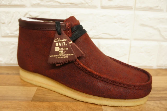 CLARKS ORIGINALS WALLABEE BAIT Breaking Bad Felina Suede Boot Mens