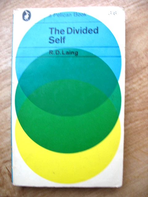 The Divided Self by R.D. Laing; Mental health; 1st edition PB vintage book 1965