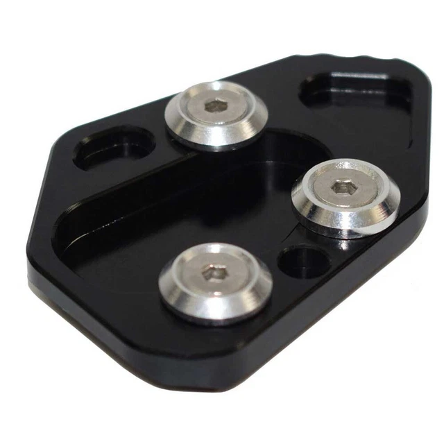 Pad piastre nero per BMW F800R HP2 R1200S migliora le tue posizioni laterali