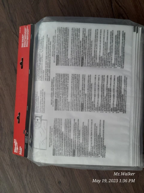 Milwaukee Tool 49-90-1979 Fleece Dust Bags (5Pk) - 6 Gallon