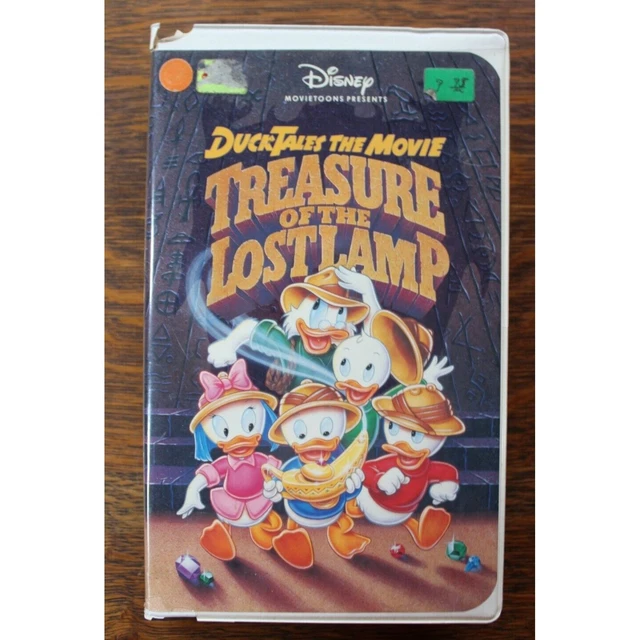DUCKTALES THE MOVIE: Treasure of the Lost Lamp 1991 VHS Clamshell USED ...