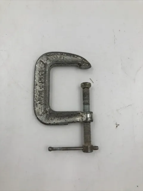 Vintage ADJUSTABLE 1415 - 1 1/2"  “C” Clamp Made In USA