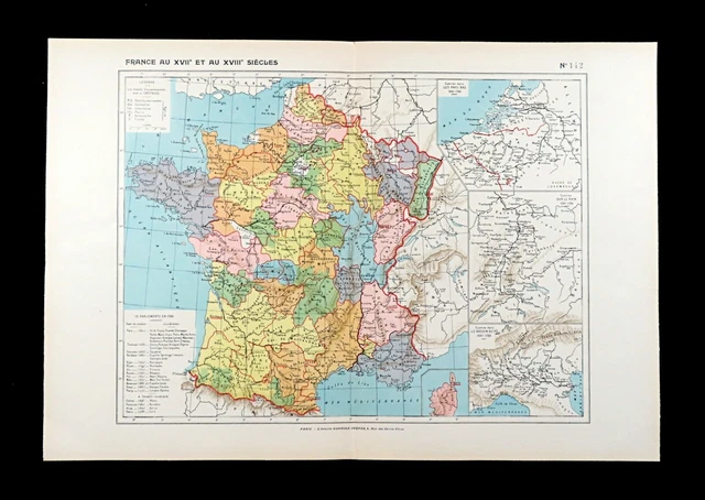 FRENCH REVOLUTION MAP Revolutionary France 1789 Historical Borders ...