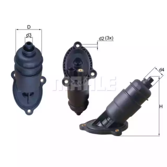 Hydraulikfilter Automatikgetriebe MAHLE HX 155 für Audi A7 Sportback A6 C7 A5