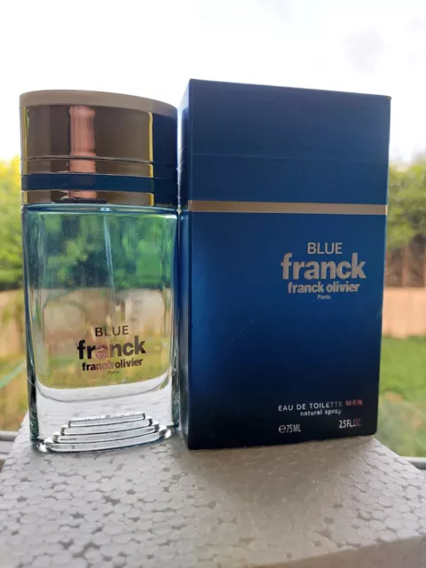 Franck Olivier Franck Blue 75ml EDT [Used] Super rare, hard to find, limited ed