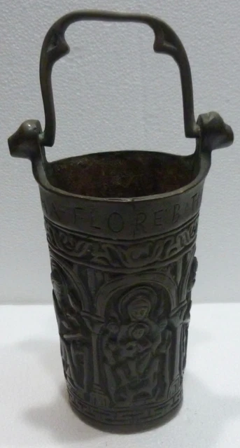 ANCIEN ET RARE POT À EAU BÉNITE Bénitier en Bronze EUR 180,00 - PicClick FR