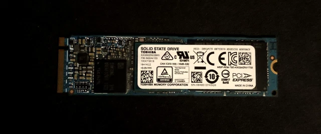 SSD TOSHIBA XG5 256Go NVMe (KXG50ZNV256G) EUR 30,00 - PicClick FR
