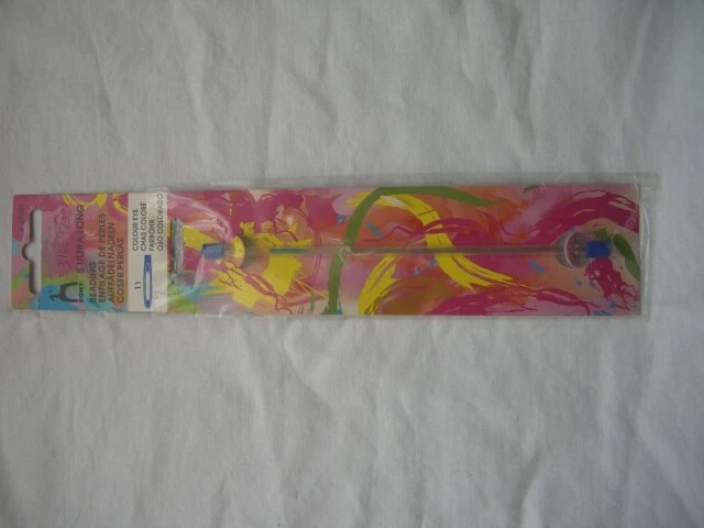 Agujas De Cuentas Pony Twist, Paquete De 5, Talla 11, Ultra Largas, Nuevas P&P Gratis