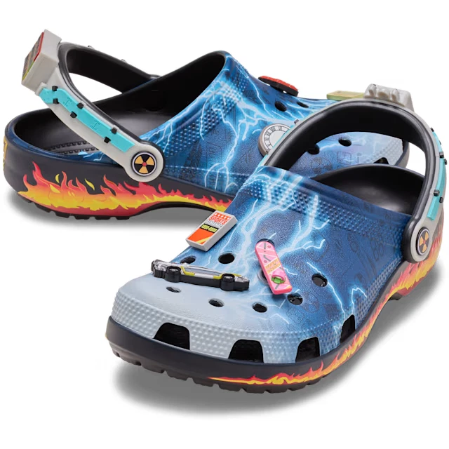 Crocs Z Futrem CROCS X BACK To The Future Classic Clog Women Size 9 $165.25 - PicClick CA