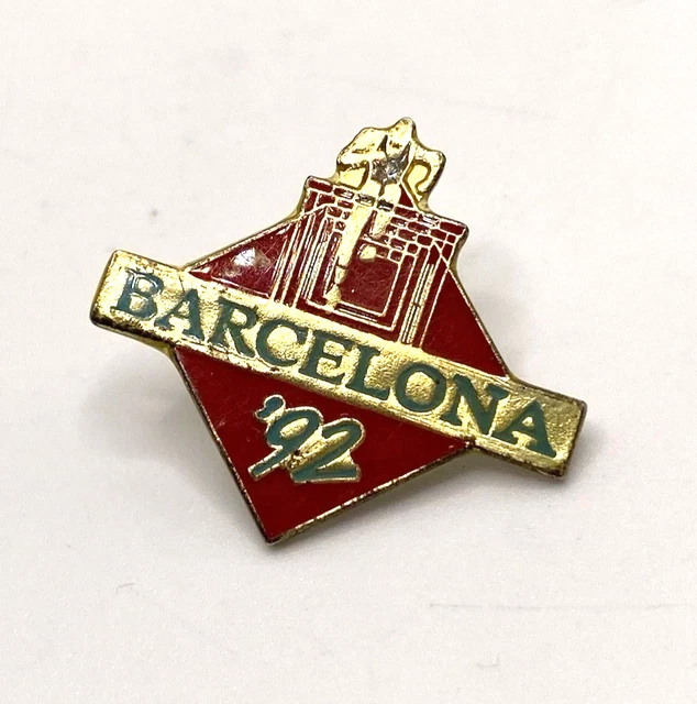 Pin's JO Barcelone 1992 – Logo Officiel COOB 92 – Métal, Occasion