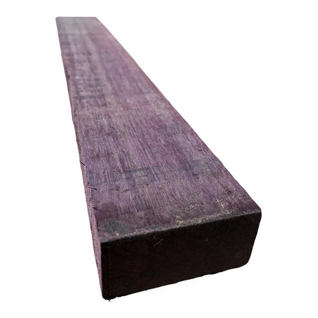 Purpleheart Edelholz Drechselholz Exotic Woodturning Pen Knife Blank Tonewood K8
