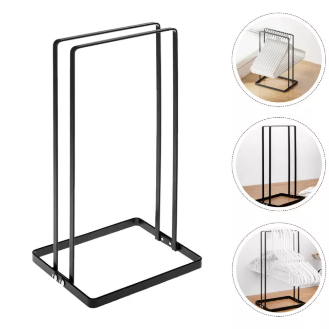 Wardrobe Storage Rack Wire Hanger Stacker Holder Coat Stand